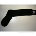 Woolen loop boot black sports socks